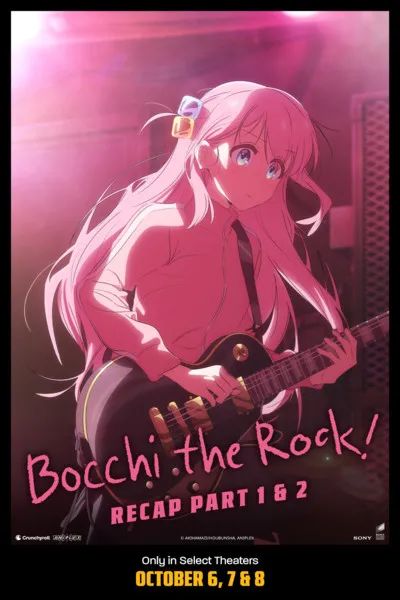 Crunchyroll Tampilkan Film Kompilasi Bocchi the Rock! di Bioskop Oktober Ini