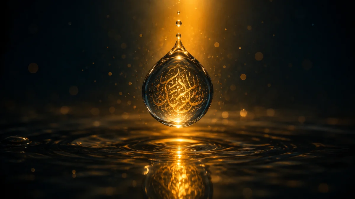 Air dalam Al-Qur'an dan Hadits: Yang Tak Pernah Kamu Sadari dari Setetes Air