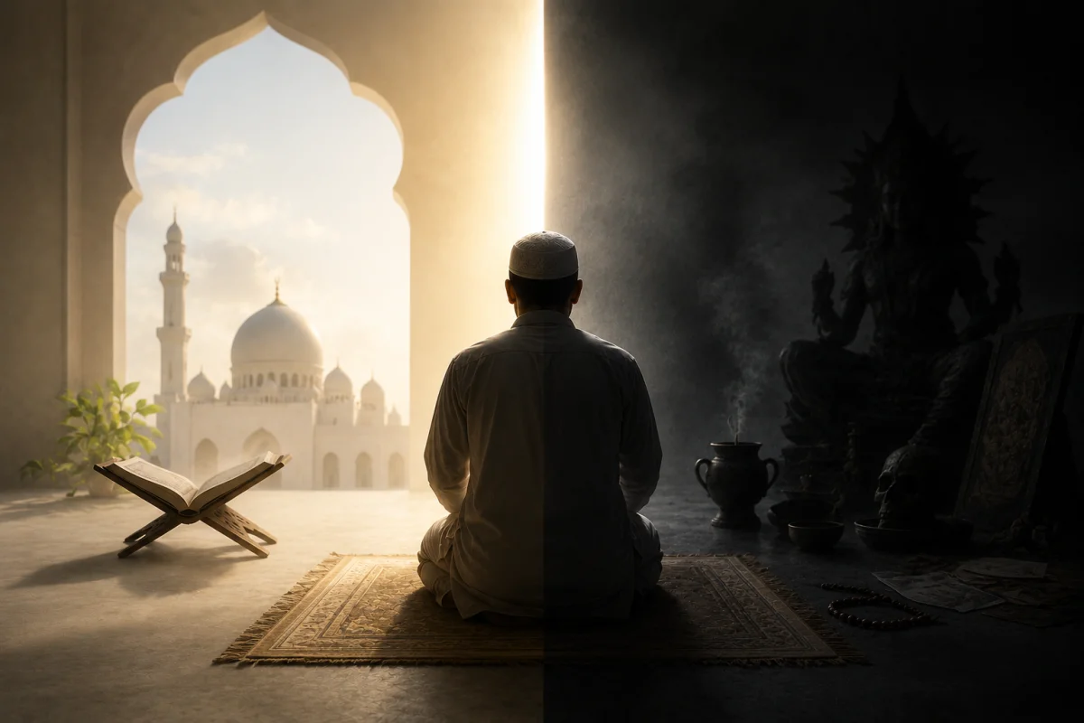 Kamu Kira Syirik Itu Soal Minta Bantuan Dukun dan jin? Data Quran Hadits Bukan Begitu