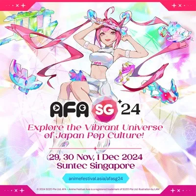 AFA Singapore Umumkan Daftar Panel dan Tamu Suara Anime