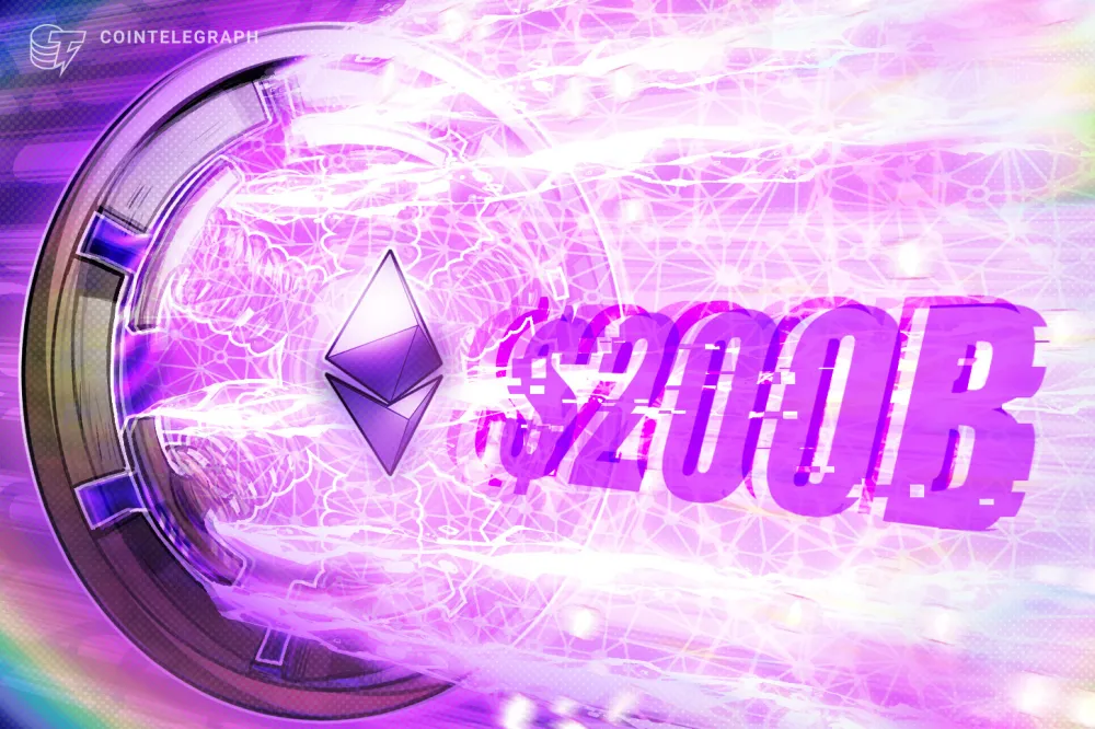 Aset Tokenisasi Ethereum Senilai $200 Miliar Dukung Prediksi Harga ETH Naik