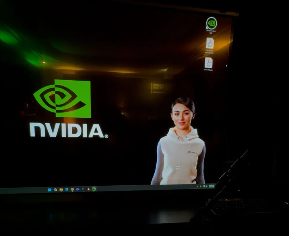 Avatar AI Nvidia yang Mengganggu di Layar Komputer Saya