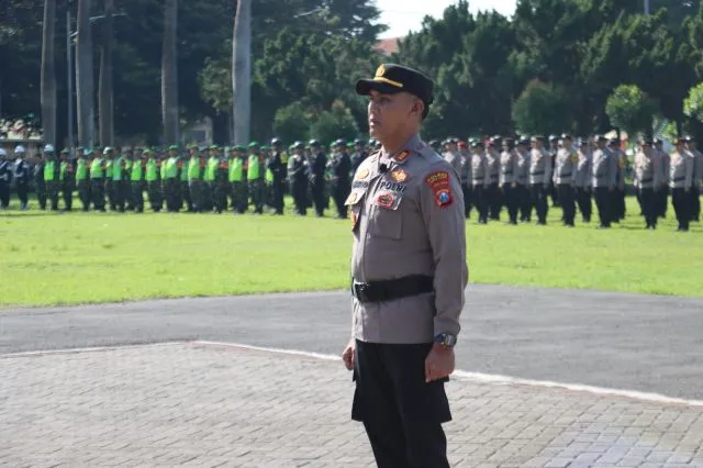 Amankan Pemilu di Lumajang 571 Personil Diterjunkan