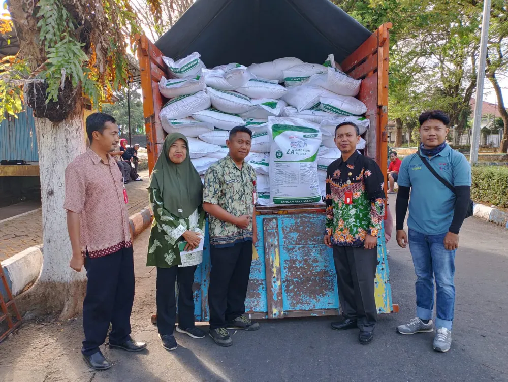 Pemkab Lumajang Salurkan Bantuan 4100 Sak Pupuk Bagi Petani Tembakau