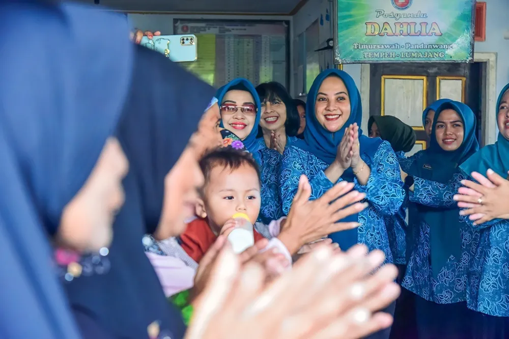 Ketua TP PKK Lumajang Ajak Desa Pandanwangi Optimalkan Kegiatan SOTH untuk Turunkan Angka Stunting