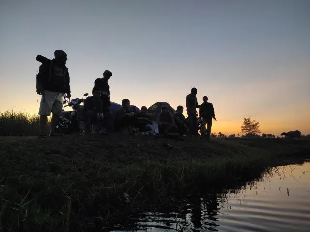 Persawahan Selok Anyar Lumajang Jadi Lokasi Asyik Berburu Ikan Sidat