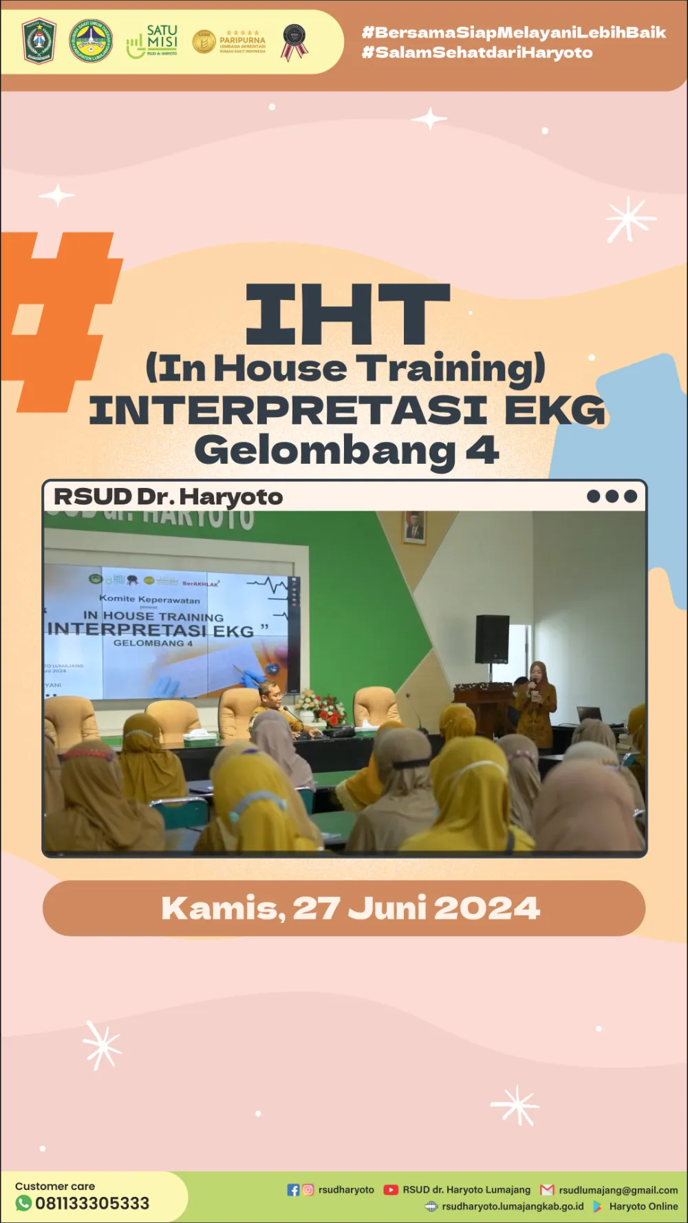 In house Training Interpretasi EKG Gelombang 4