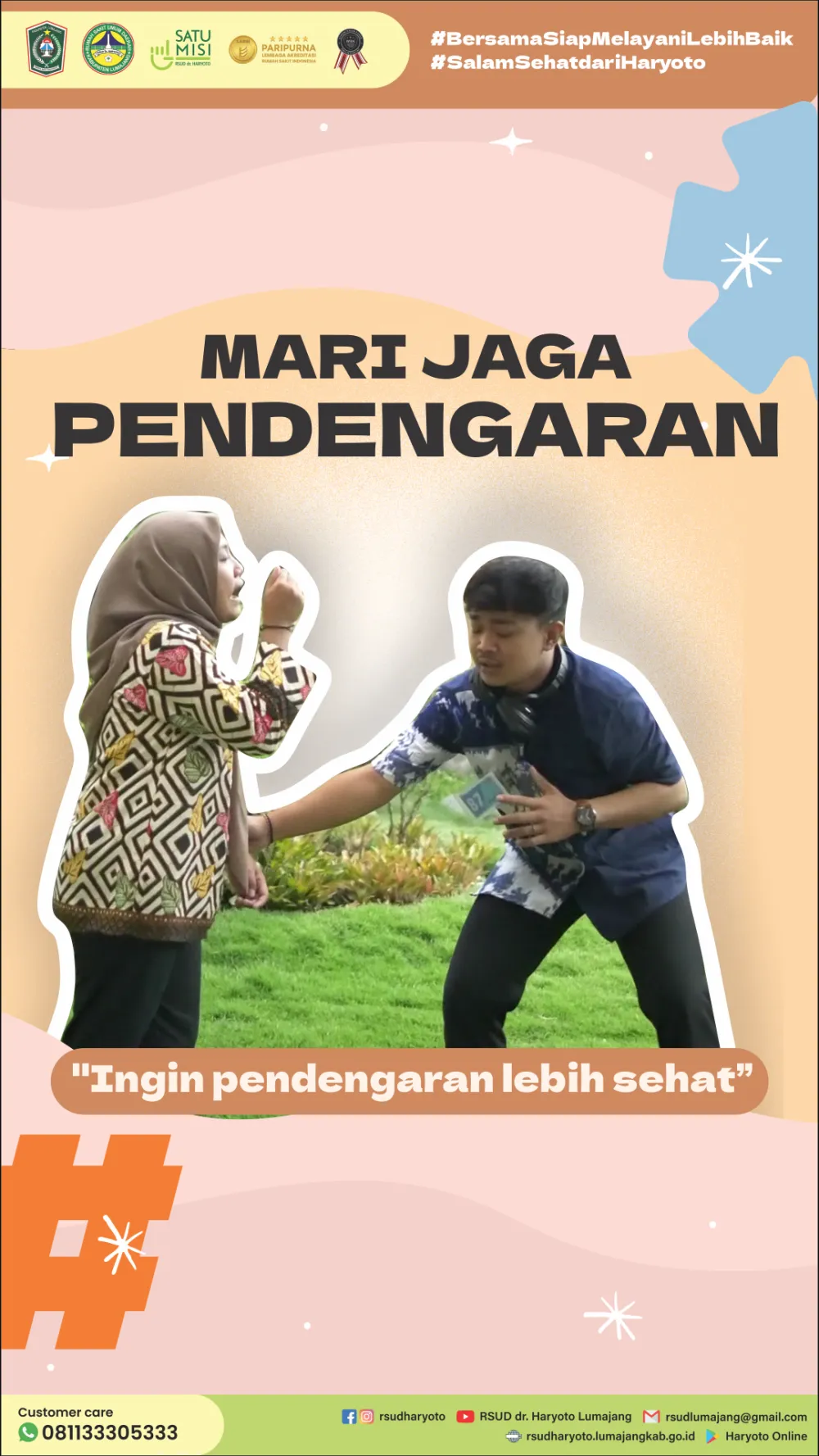 Mari Jaga Pendengaran Kita dengan 60:60:60