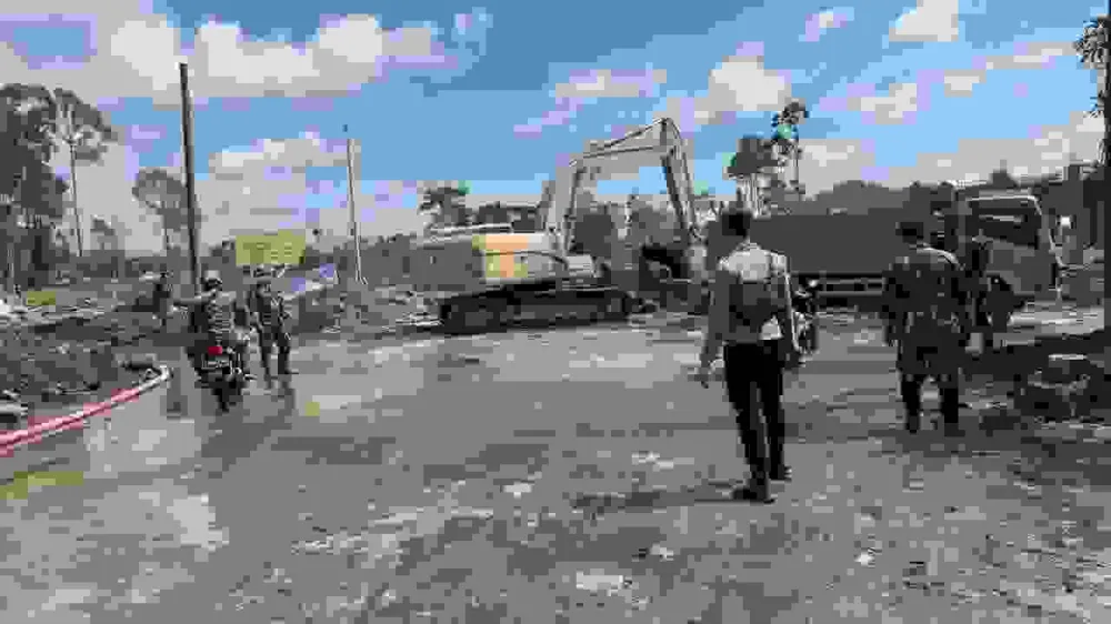 Patroli Diperketat dan Penyekatan Akses ke Area Terdampak Bencana Vulkanik