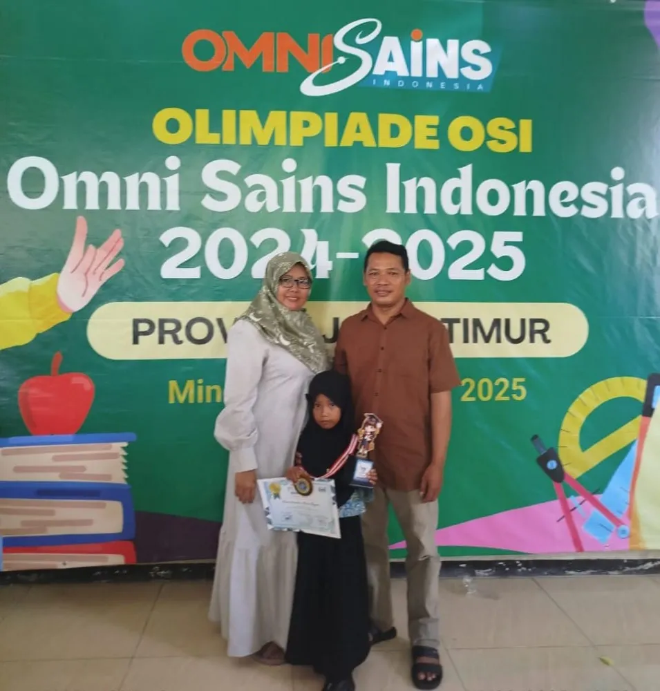 Avierahmadina Fida Asyari, Siswi TK PGRI Jatigono Sukses Raih Medali Perak Lomba Omni Sains Indonesia Tingkat Provinsi