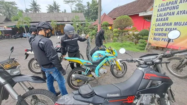 Polisi Amankan Sepeda Motor Bodong di JLT Lumajang