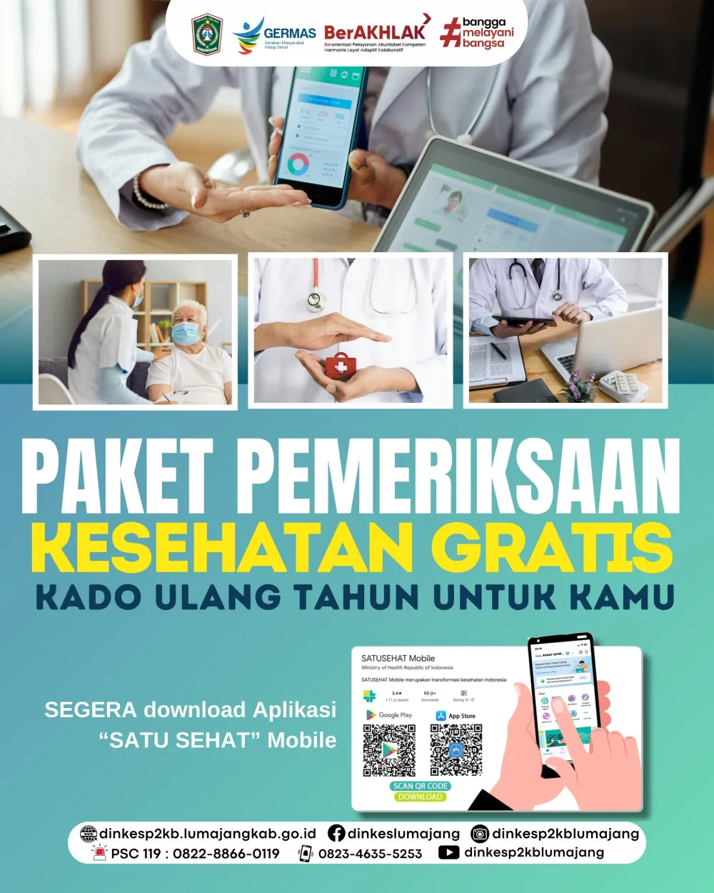 Yuk simak paket Cek Kesehatan Gratis (CKG)  di Hari Ulang Tahun