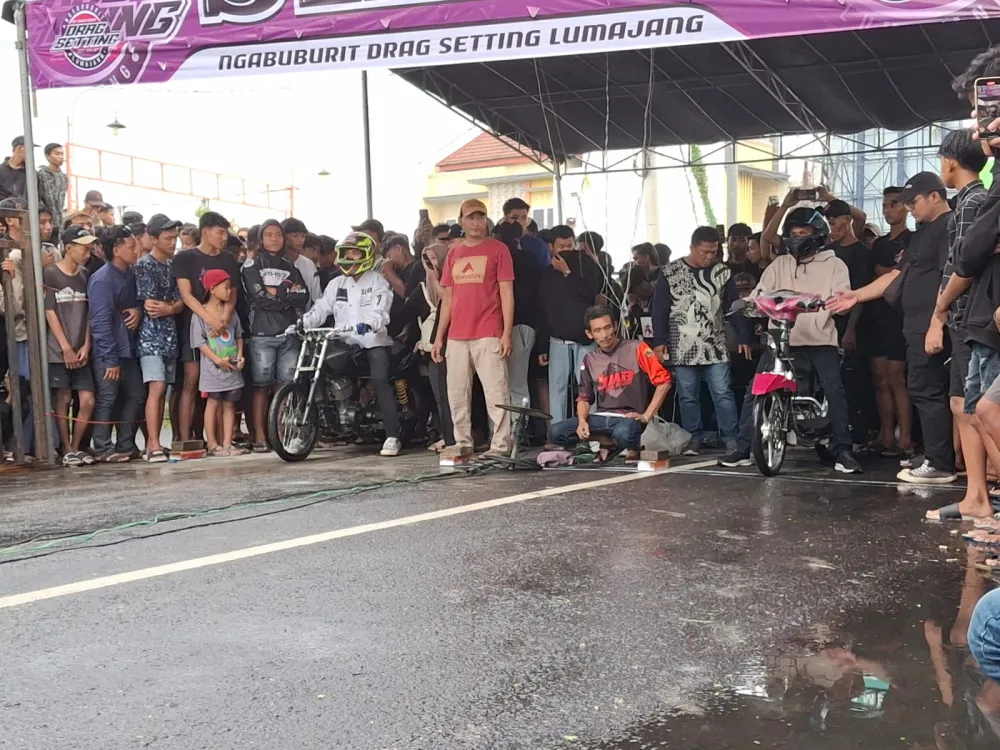 JLT Lumajang Disulap Jadi Arena Drag Setting: Ruang Aman bagi Pecinta Kecepatan