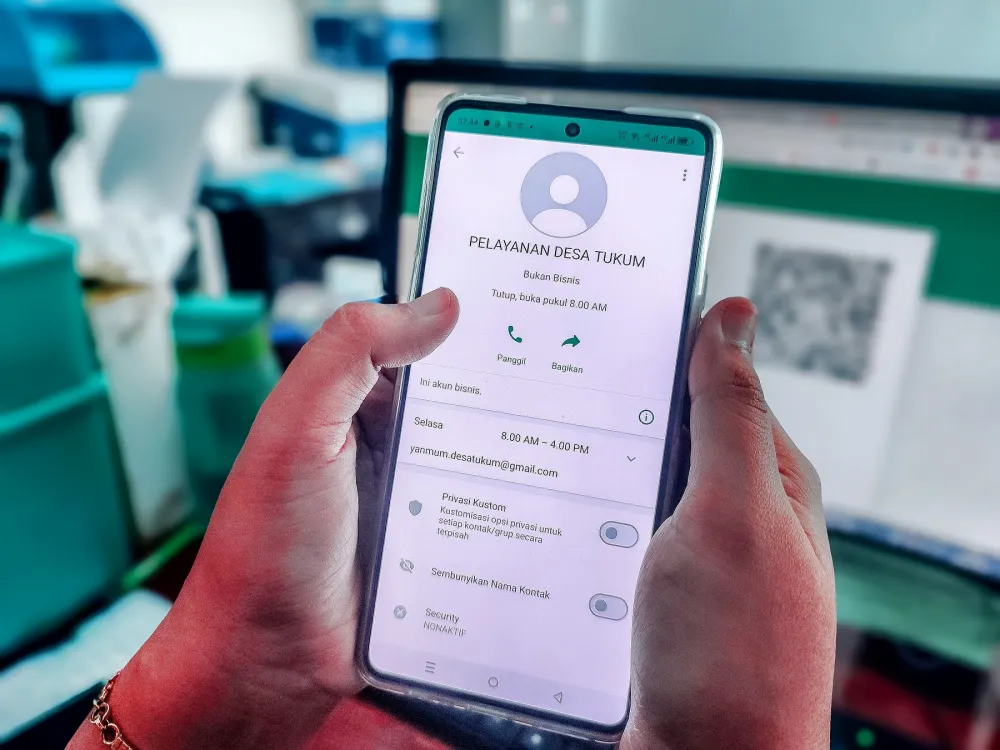 Cepat dan Efisien, Kini Desa Tukum Rambah Pelayanan Administrasi Online via WhatsApp