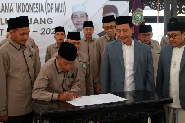 Kyai Ahmad Hanif Pimpin MUI Lumajang Periode 2024-2029