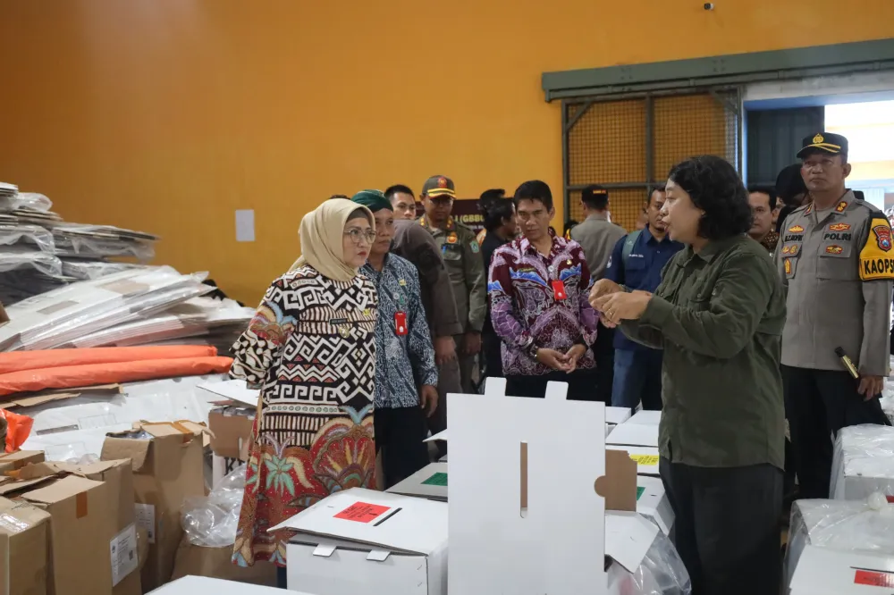 Pemilihan Umum 2024 di Lumajang: Kesiapan Logistik dan Pengamanan Terjamin