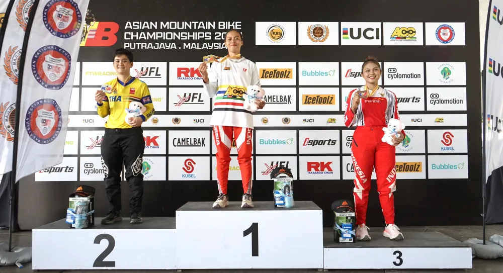 Milatul Khaqimah Juarai Downhill Women Elite Tingkat Asia