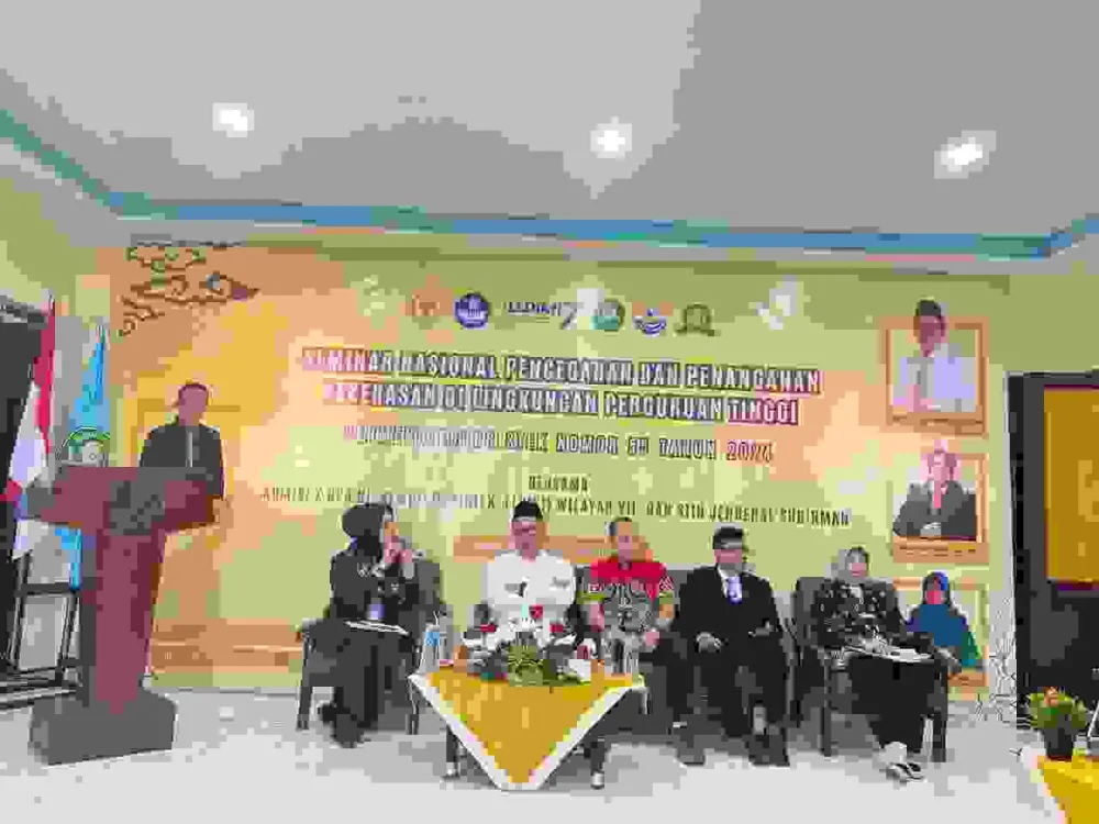 Seminar Nasional Tentang Upaya Mencegah Kekerasan di Perguruan Tinggi Digelar
