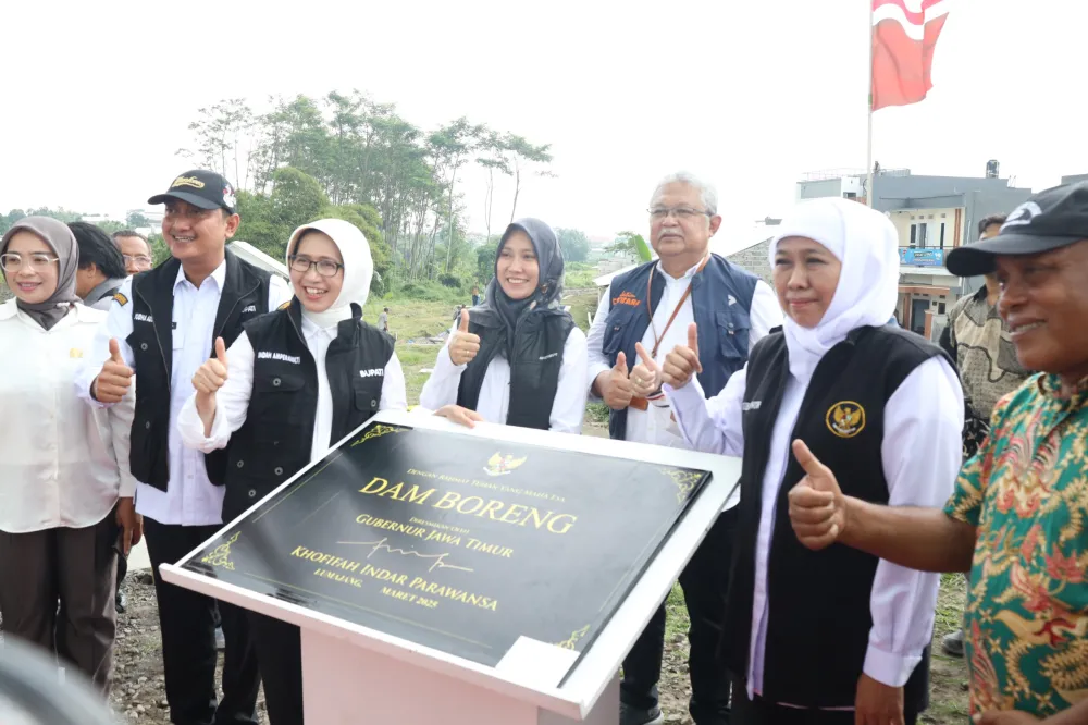 Peresmian Dam Boreng: Bupati Lumajang Harapkan Kebangkitan Pertanian dan Ekonomi Petani