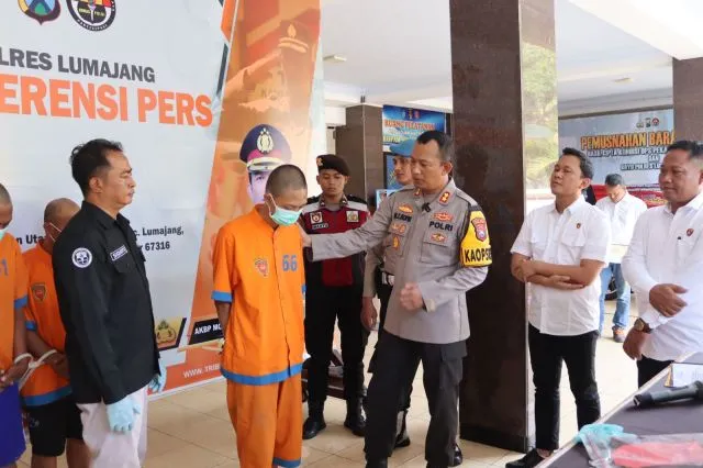 Nekat Curi Motor Buat Kondangan, Pelaku Ditangkap Polres Lumajang