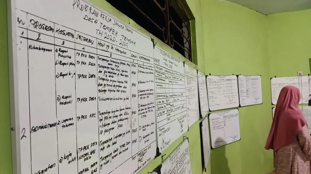 Desa Tempeh Tengah Siap Hadapi Monev Desa Siaga Tingkat Kabupaten