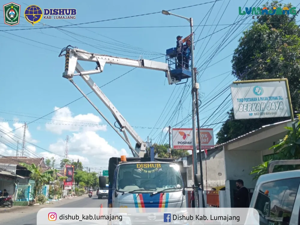 PEMADAMAN SEMENTARA PJU, DAMPAK PELEBARAN JALAN SUMBERJATI-TEMPEH