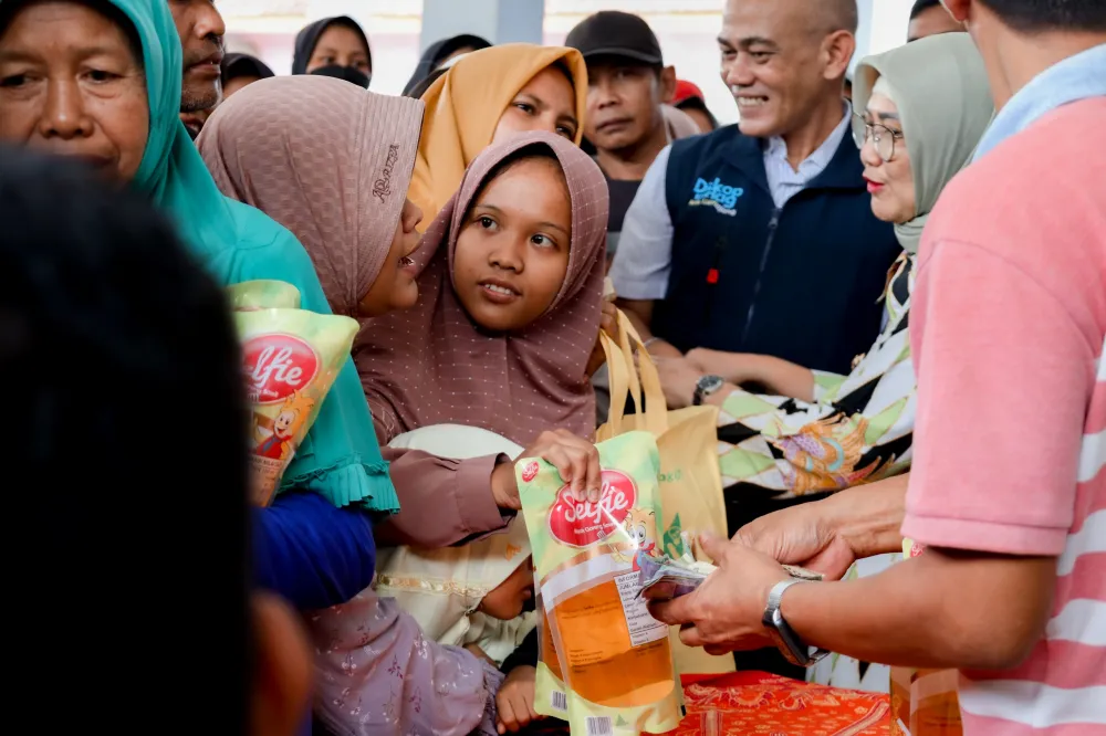 Pj. Bupati Lumajang Ingatkan Masyarakat untuk Jaga Stabilitas Harga, dengan Tidak Belanja Berlebihan 