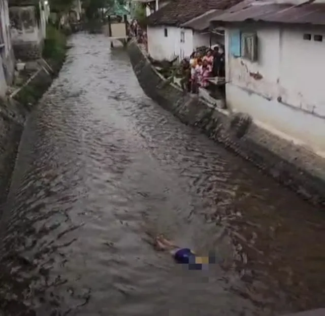 Heboh, Penemuan Ketua RT Hanyut di Sungai Temi Lumajang