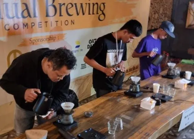 Bromo Tengger Coffee Festival Barista Lumajang Unjuk Skill