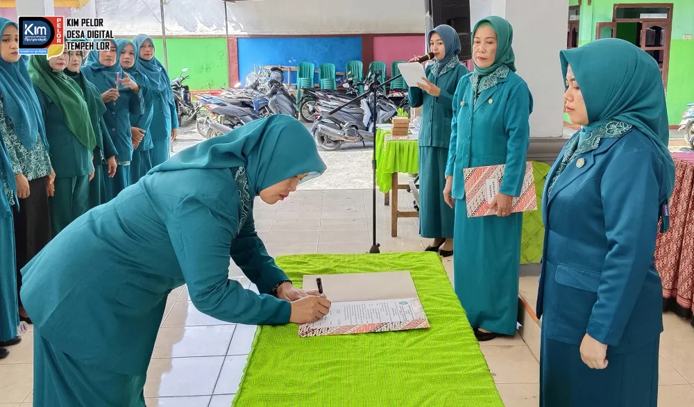 Perempuan Berdaya: Pelantikan Ketua TP PKK Diharapkan Dorong Peran Positif di Tempeh Lor