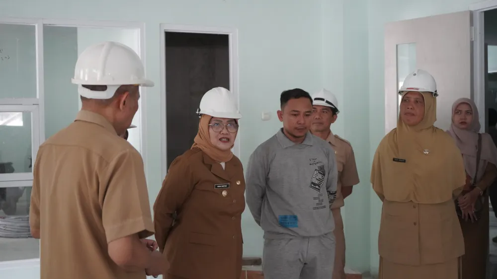 Pj. Bupati Lumajang Pantau Progres Pembangunan di RSUD dr. Haryoto Lumajang