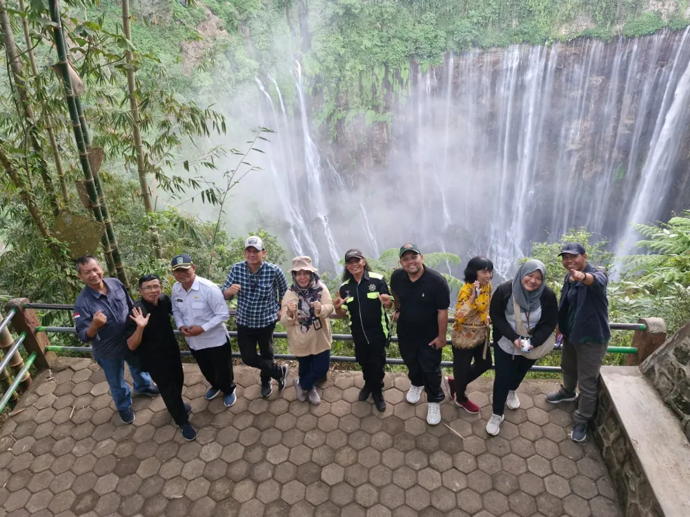 Suguhkan Keindahan Air Terjun Tumpak Sewu, Hari Kedua Verlap PROKLIM Berakhir di Desa Sidomulyo