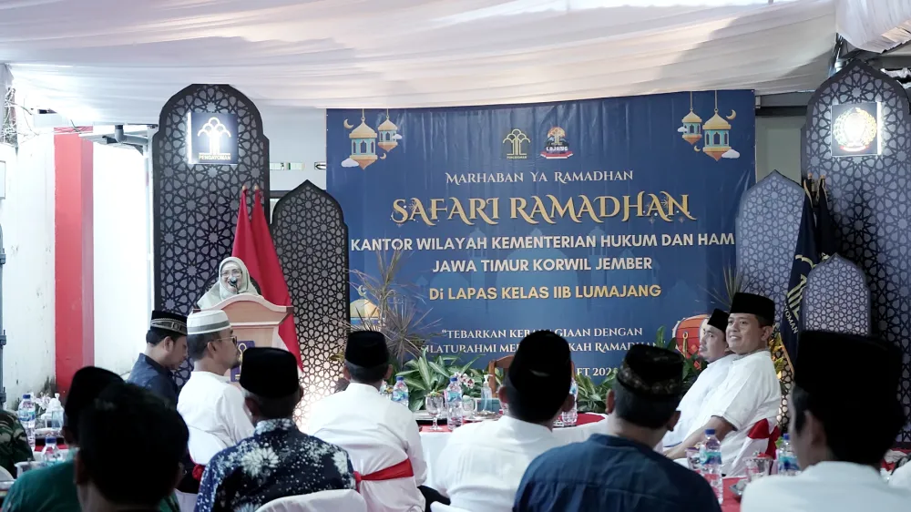 Safari Ramadan di Lapas Kelas II B Lumajang Membangun Ketaqwaan di Balik Terali