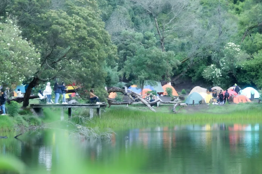 Obat Rindu Camping: Pesona Ranu Regulo di Desa Ranupani Lumajang Memikat Hati 