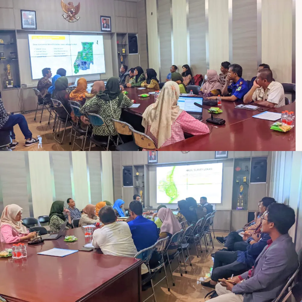 Rapat Koordinasi Rencana Usulan Lokasi Penanganan Permukinan Kumuh di Kecamatan Senduro untuk Program DAK Tematik PPKT TA 2025