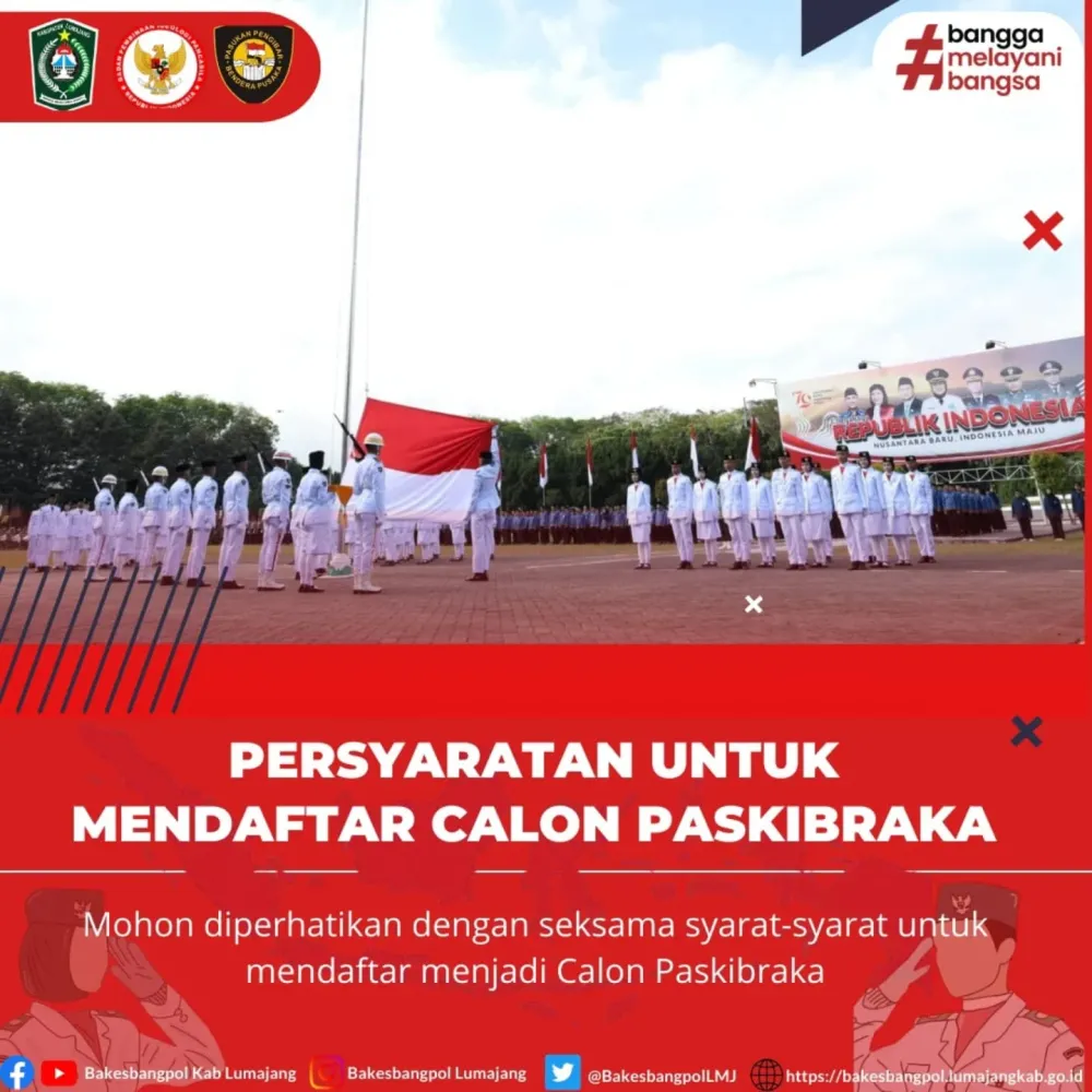 Pelajar Lumajang, Yuk Daftar Paskibraka 2025! Ini Syarat dan Ketentuannya